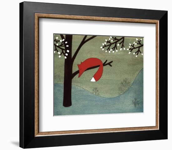 Fox on Sunday-Kristiana Pärn-Framed Giclee Print