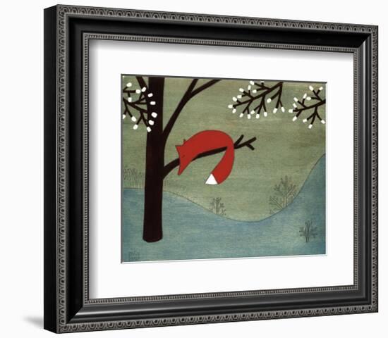 Fox on Sunday-Kristiana Pärn-Framed Giclee Print