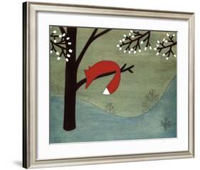 Fox on Sunday-Kristiana Pärn-Framed Giclee Print