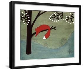 Fox on Sunday-Kristiana Pärn-Framed Giclee Print