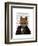 Fox Portrait 2-Fab Funky-Framed Art Print