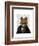 Fox Portrait 2-Fab Funky-Framed Art Print