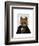 Fox Portrait 2-Fab Funky-Framed Art Print