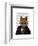 Fox Portrait 2-Fab Funky-Framed Art Print