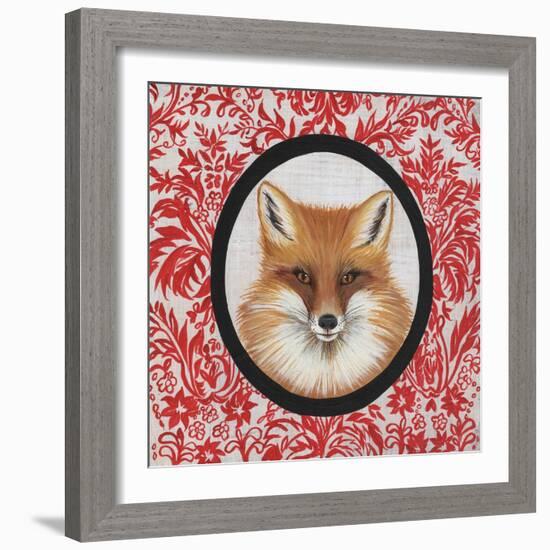 Fox Portrait-Gigi Begin-Framed Giclee Print