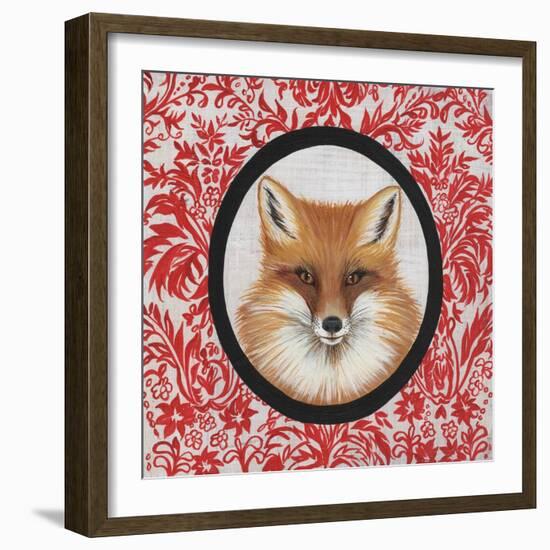 Fox Portrait-Gigi Begin-Framed Giclee Print