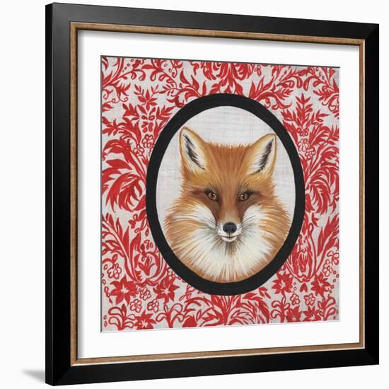 Fox Portrait-Gigi Begin-Framed Giclee Print