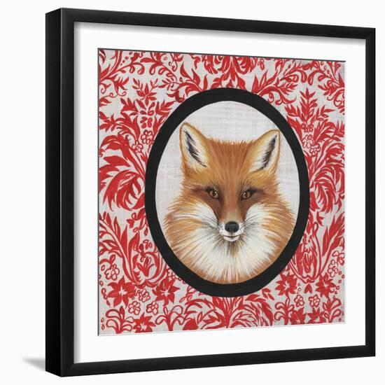 Fox Portrait-Gigi Begin-Framed Giclee Print