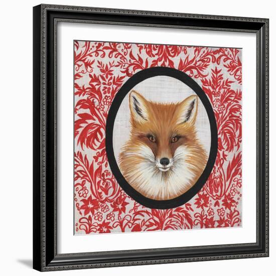 Fox Portrait-Gigi Begin-Framed Giclee Print