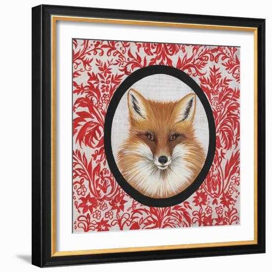 Fox Portrait-Gigi Begin-Framed Giclee Print