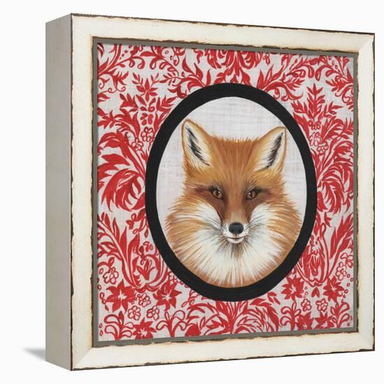 Fox Portrait-Gigi Begin-Framed Premier Image Canvas