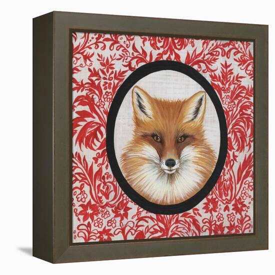 Fox Portrait-Gigi Begin-Framed Premier Image Canvas