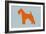 Fox Terrier Orange-NaxArt-Framed Art Print