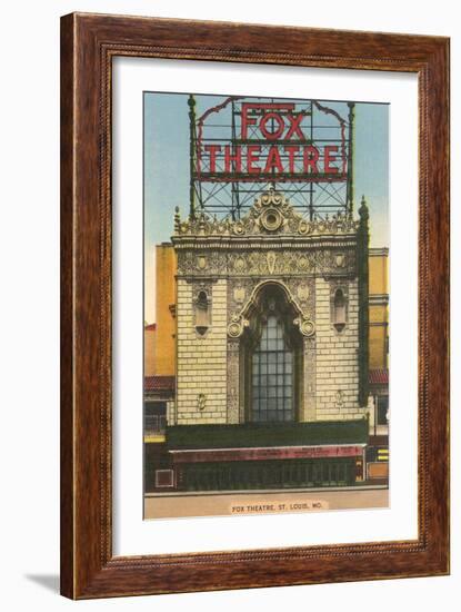 Fox Theater, St. Louis, Missouri-null-Framed Art Print