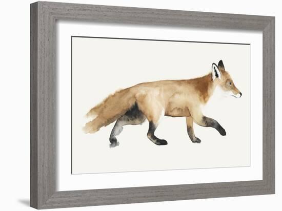 Fox Trot II-Grace Popp-Framed Art Print
