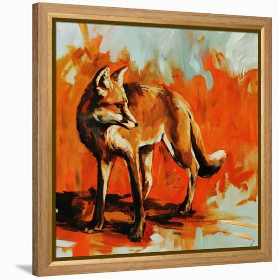Fox Trot-Sydney Edmunds-Framed Premier Image Canvas