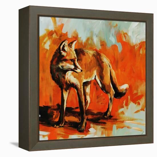 Fox Trot-Sydney Edmunds-Framed Premier Image Canvas