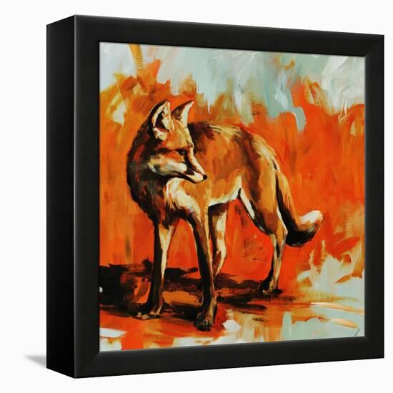 Fox Trot-Sydney Edmunds-Framed Premier Image Canvas