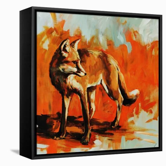 Fox Trot-Sydney Edmunds-Framed Premier Image Canvas