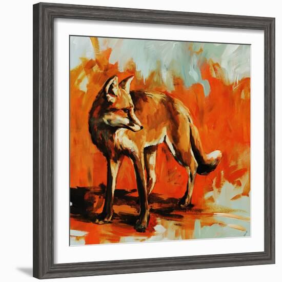 Fox Trot-Sydney Edmunds-Framed Giclee Print