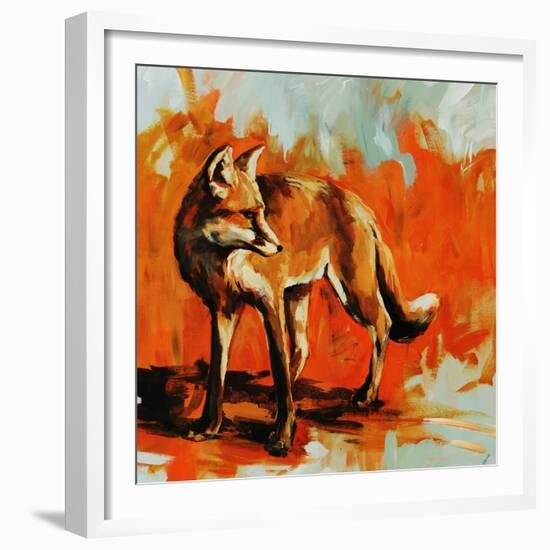 Fox Trot-Sydney Edmunds-Framed Giclee Print