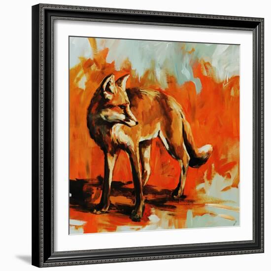 Fox Trot-Sydney Edmunds-Framed Giclee Print