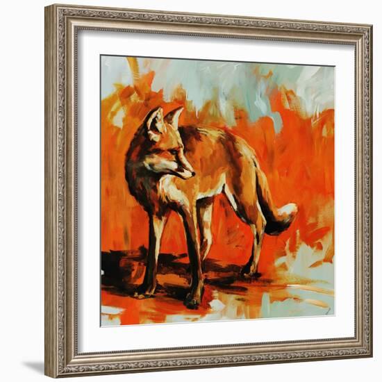 Fox Trot-Sydney Edmunds-Framed Giclee Print