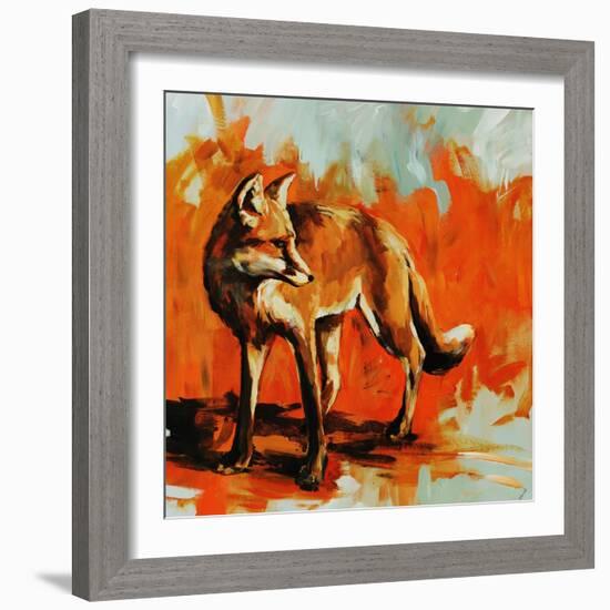 Fox Trot-Sydney Edmunds-Framed Giclee Print