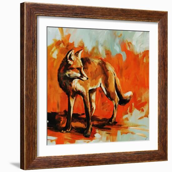 Fox Trot-Sydney Edmunds-Framed Giclee Print