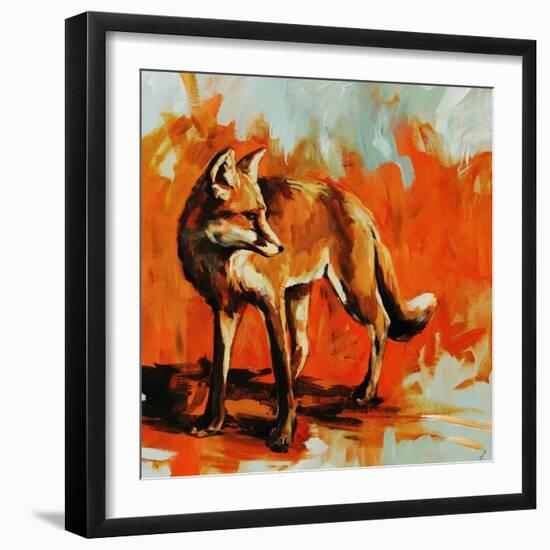 Fox Trot-Sydney Edmunds-Framed Giclee Print