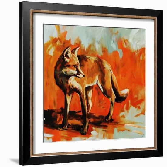 Fox Trot-Sydney Edmunds-Framed Giclee Print