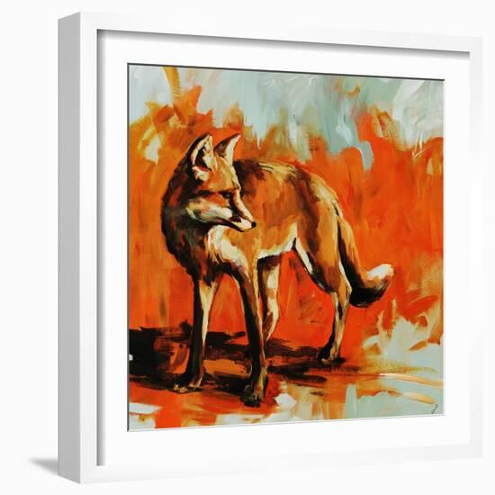 Fox Trot-Sydney Edmunds-Framed Giclee Print