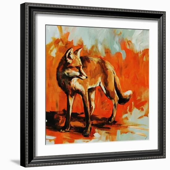 Fox Trot-Sydney Edmunds-Framed Giclee Print