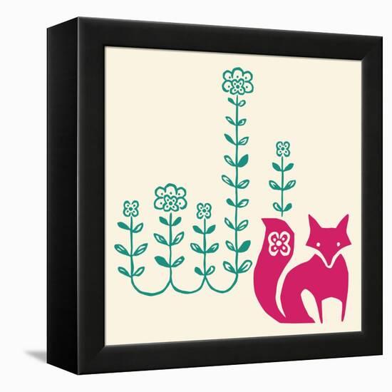 Fox Trot-null-Framed Premier Image Canvas