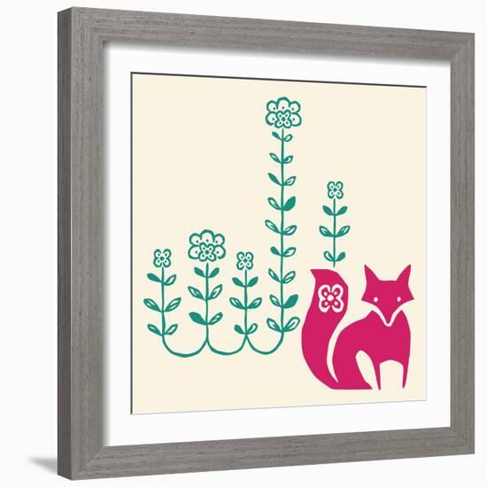 Fox Trot-null-Framed Giclee Print