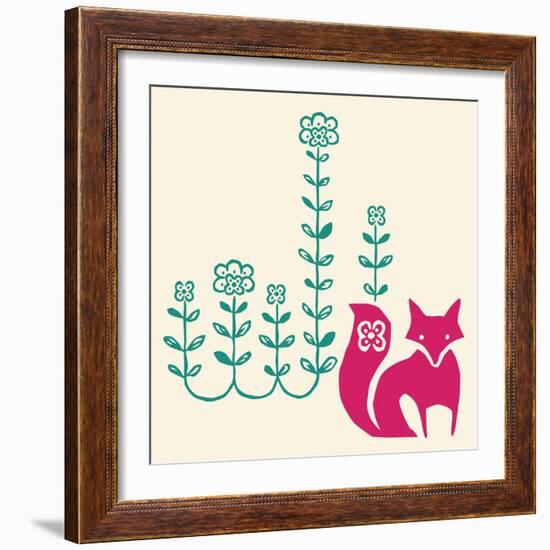 Fox Trot-null-Framed Giclee Print