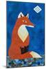 Fox under Diamond Moon-Casey Craig-Mounted Art Print