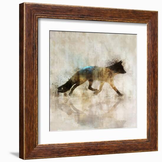 Fox Walk I-Ken Roko-Framed Art Print