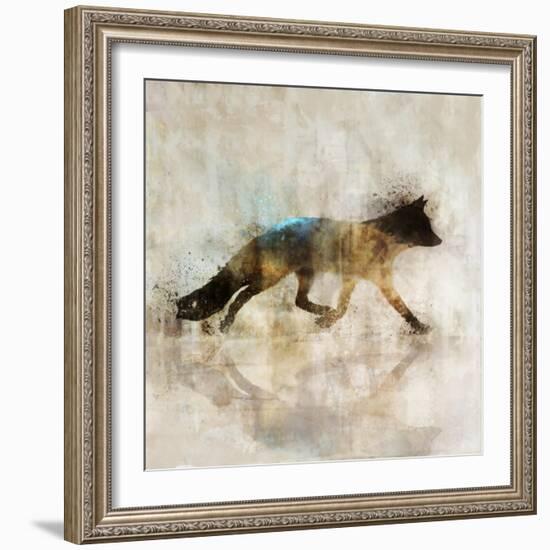 Fox Walk I-Ken Roko-Framed Art Print