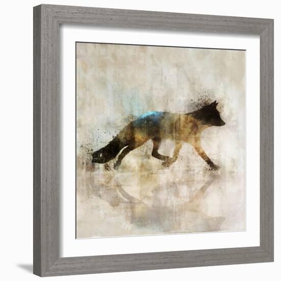 Fox Walk I-Ken Roko-Framed Art Print