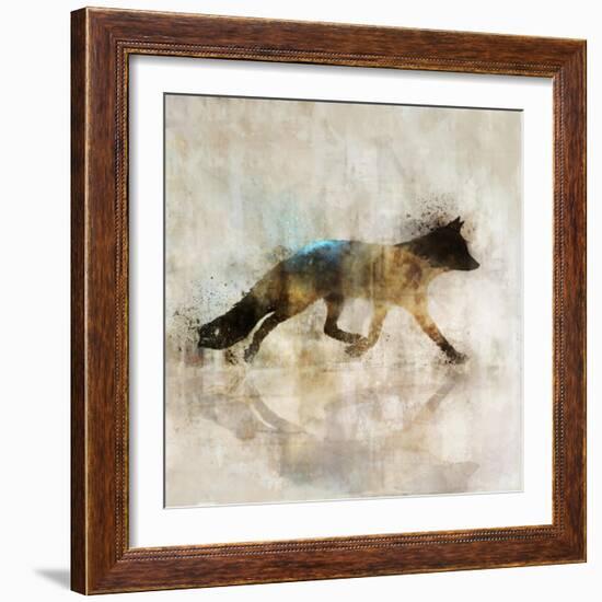 Fox Walk I-Ken Roko-Framed Art Print