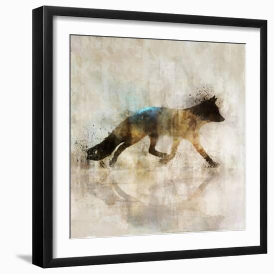 Fox Walk I-Ken Roko-Framed Art Print