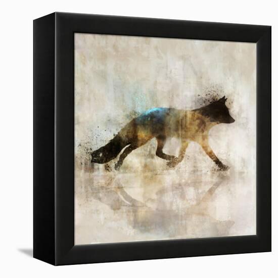 Fox Walk I-Ken Roko-Framed Stretched Canvas