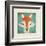 Fox with Border-Ryan Fowler-Framed Art Print