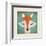 Fox with Border-Ryan Fowler-Framed Art Print