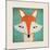 Fox with Border-Ryan Fowler-Mounted Art Print