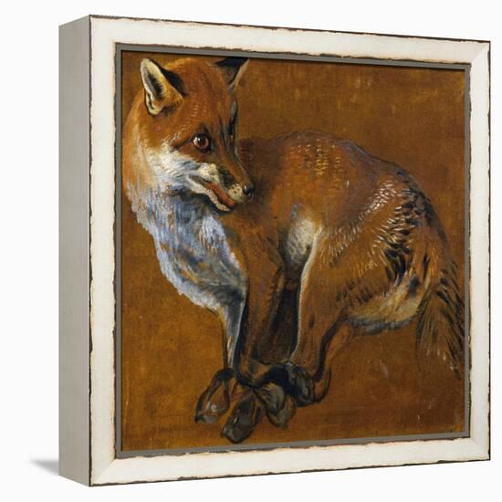 Fox with Legs Tied, by Alexandre-Francois Desportes (1661-1743), France, 18th Century-Alexandre-Francois Desportes-Framed Premier Image Canvas