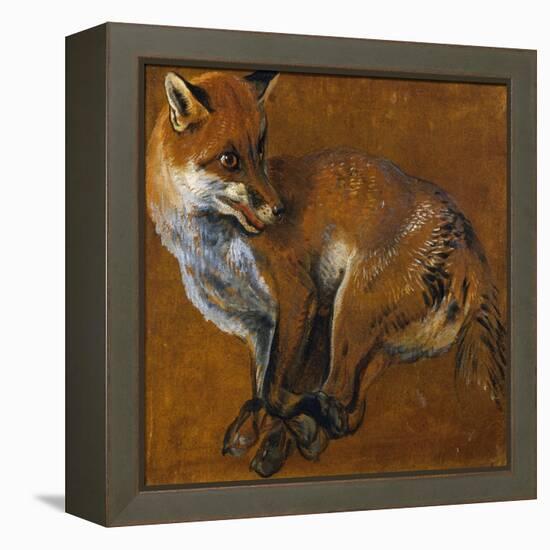 Fox with Legs Tied, by Alexandre-Francois Desportes (1661-1743), France, 18th Century-Alexandre-Francois Desportes-Framed Premier Image Canvas