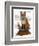 Fox with Tiara, Full-Fab Funky-Framed Art Print