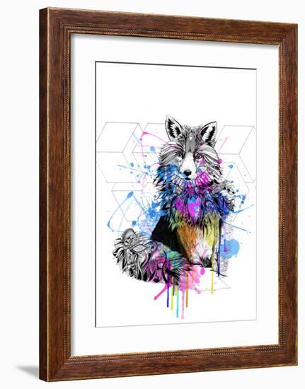 Fox-Karin Roberts-Framed Art Print